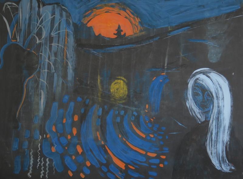 Kavand nukufilmile Metsamuinasjutt (1960) - Kunstnik Rein Raamat - Rein Raamatu kogu
