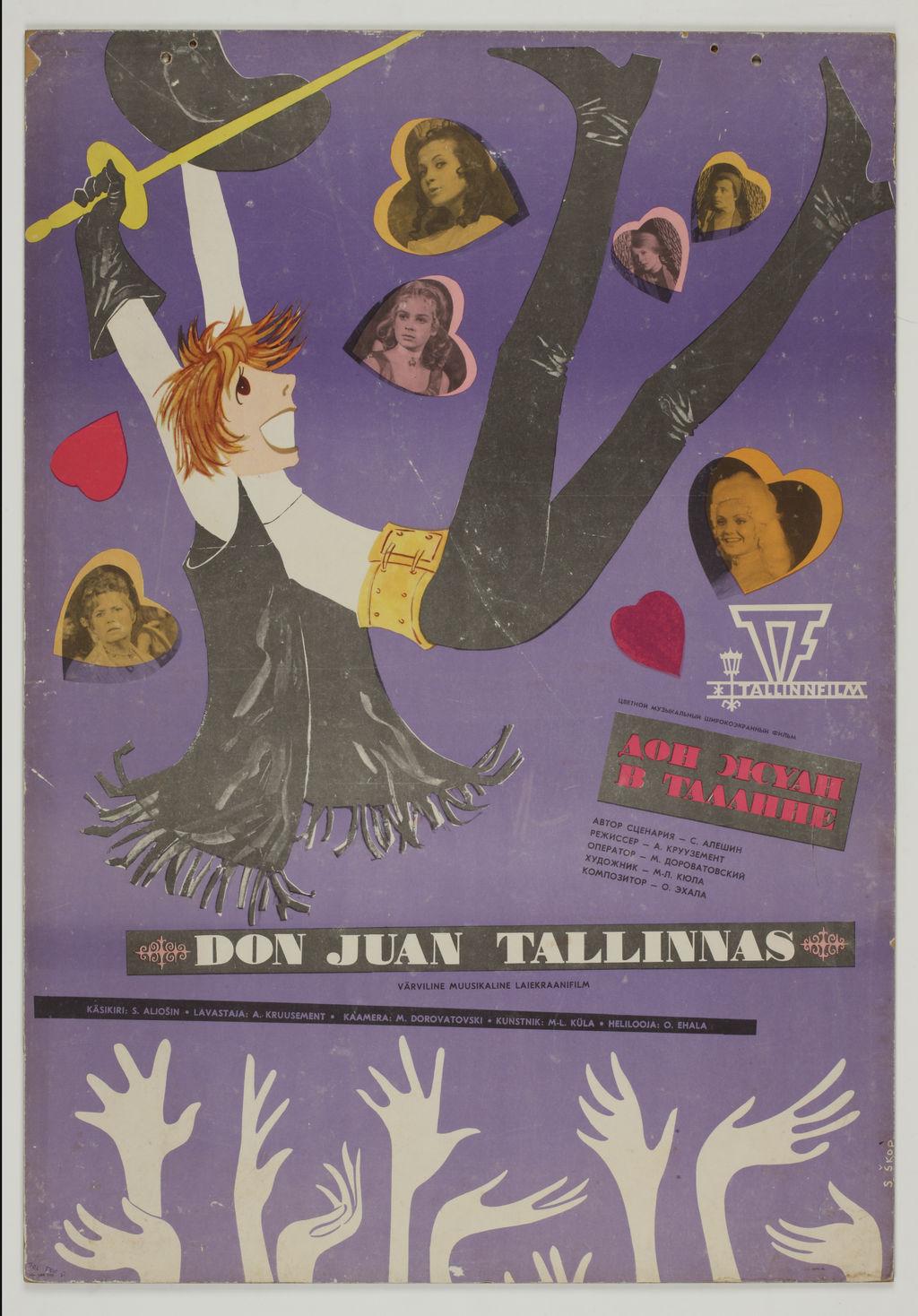 Don Juan Tallinnas (1971) -
 Kunstnik Siima Škop -
 Filmiarhiivi kogu
