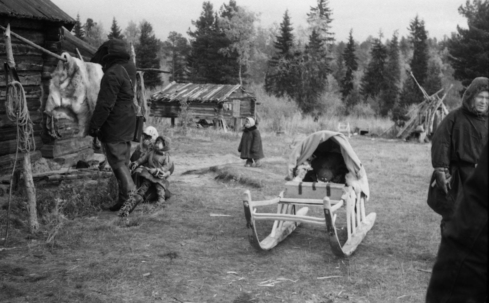 Filmivõtetel Siberis - Foto Tõnu Seilenthal