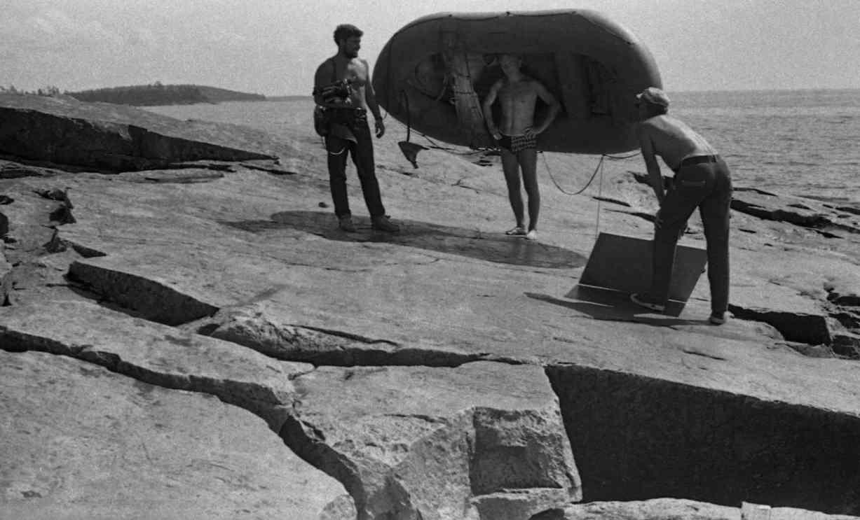 Veelinnurahvas (1970) filmivõtetel - Foto Enn Putnik