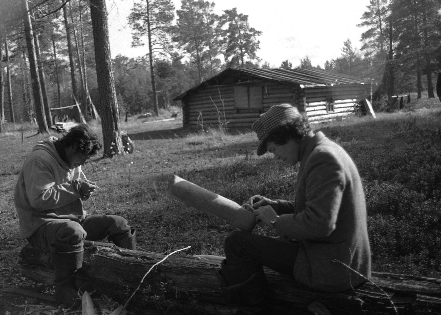 Ettevalmistused filmimiseks (1985) - Foto Enn Säde