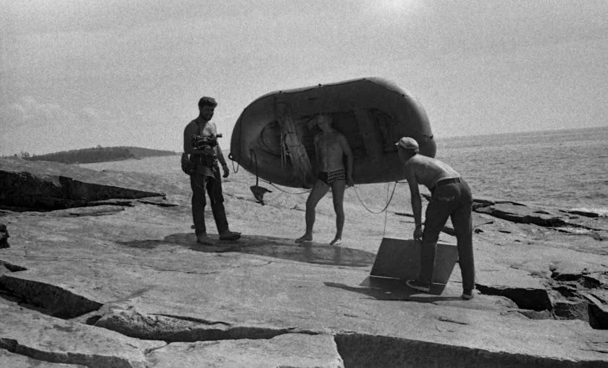 Veelinnurahvas (1970) filmivõtetel - Foto Enn Putnik
