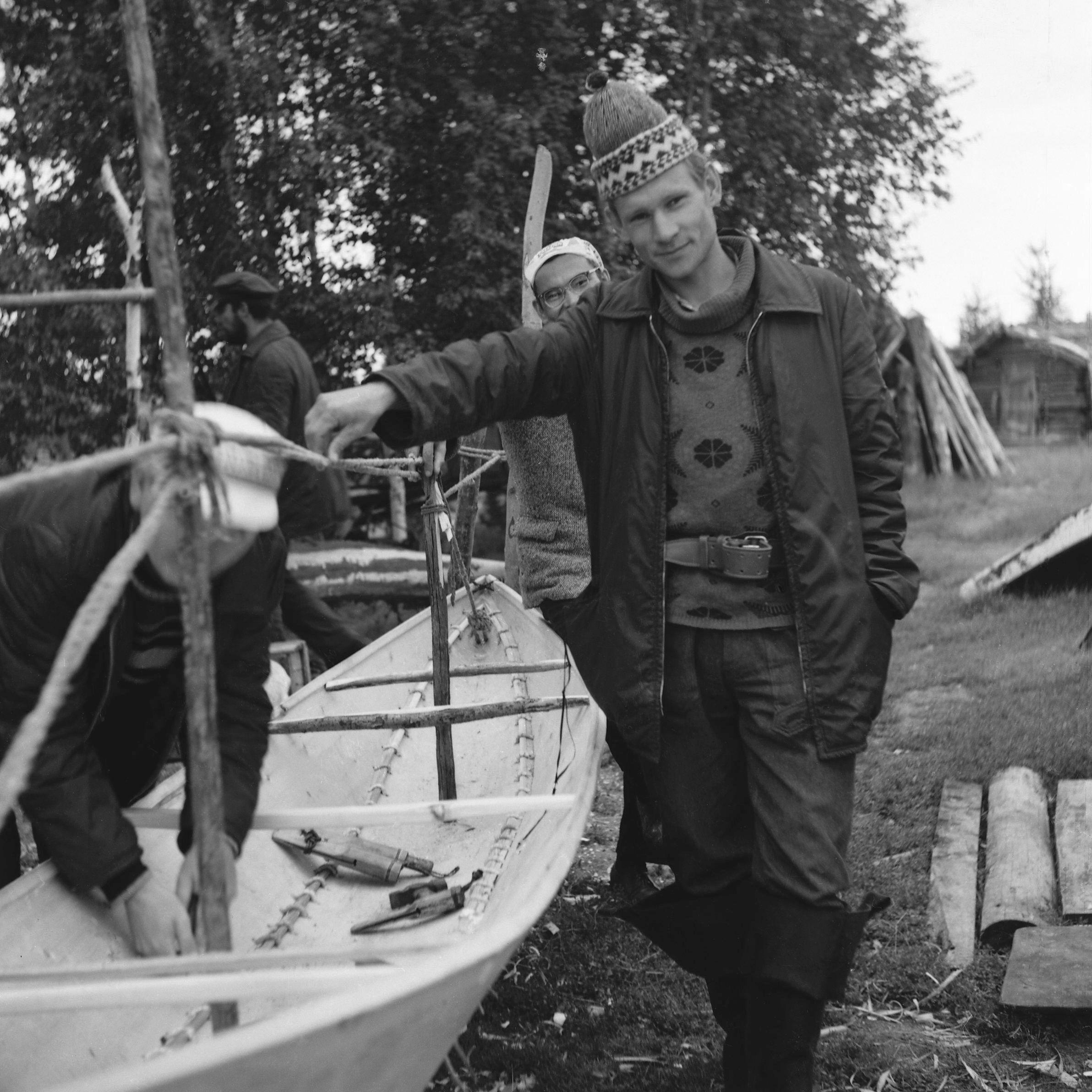 Hantide paadiehituse filmivõtted - Foto Tõnu Seilenthal