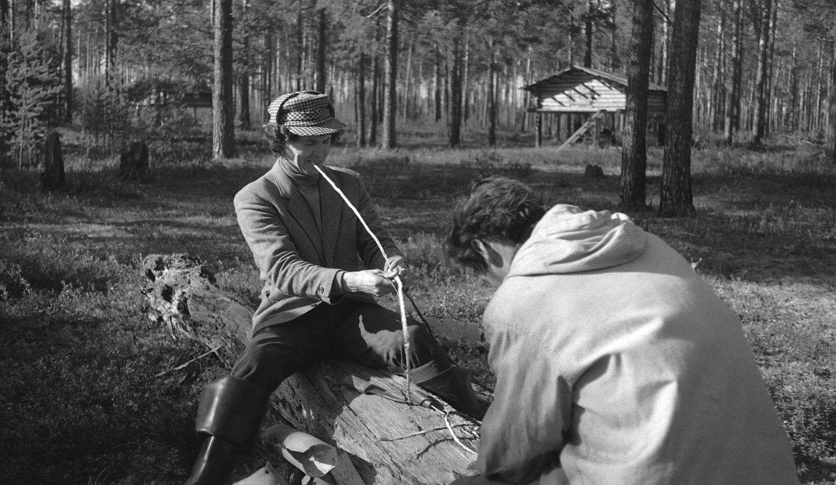 Ettevalmistused filmimiseks (1985) - Foto Enn Säde
