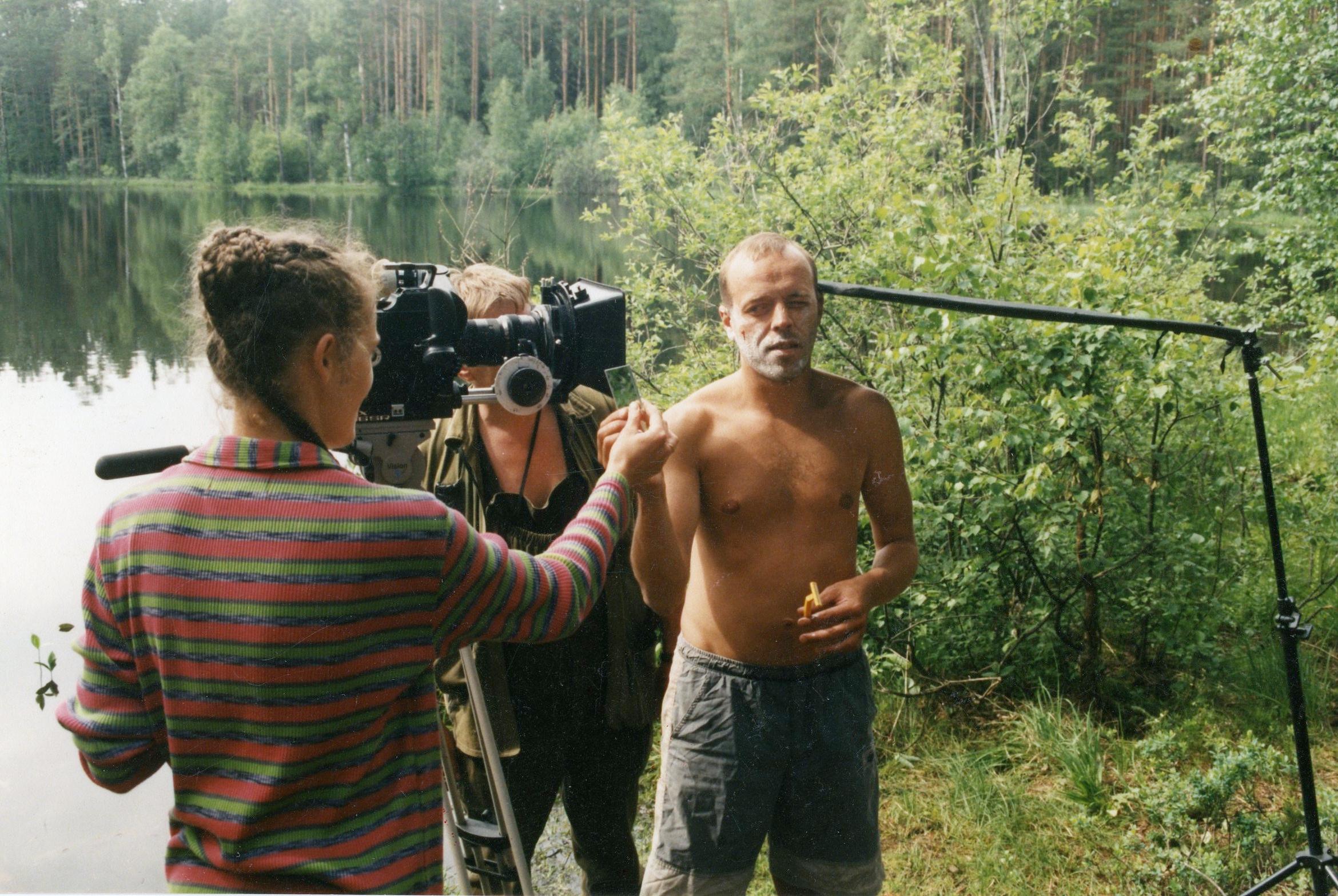 Kunstnik Triin Aas ja režissöör Urmas E. Liiv - Foto Ago Ruus
