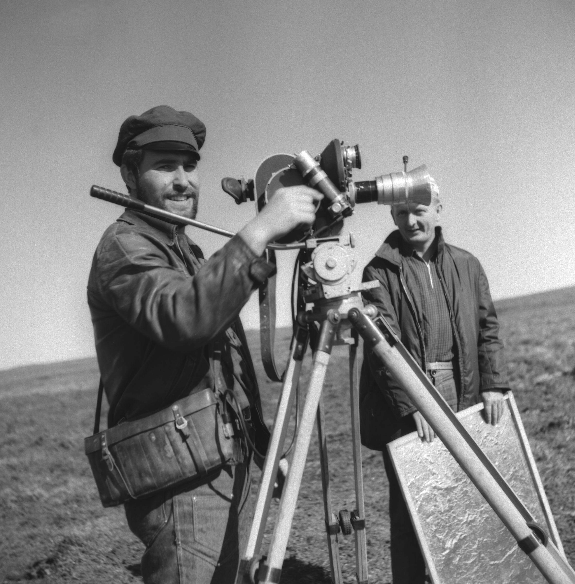 Filmivõtetel tundras - Foto Tõnu Seilenthal