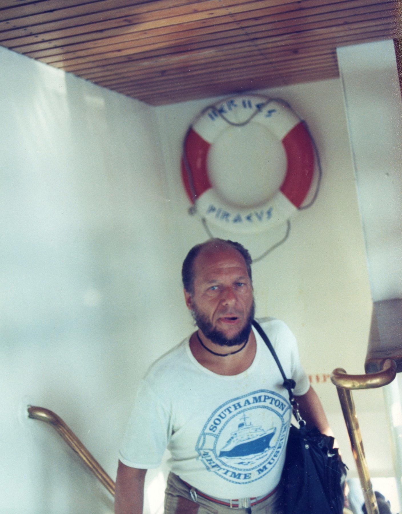 Peeter Tooming Kreekas 1988. aastal