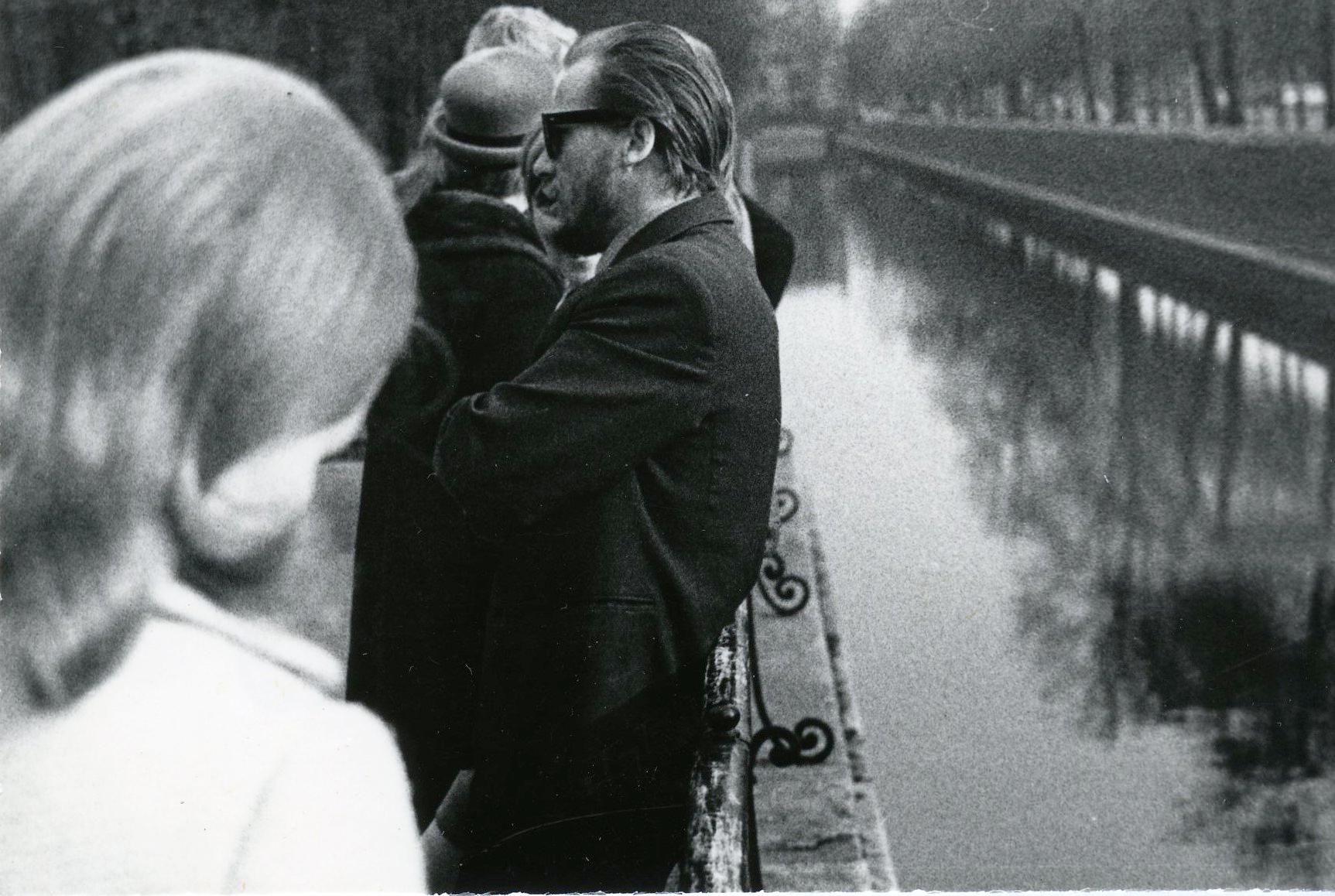 Antarktika-ekspeditsiooni liikmete Andres Söödi ja Mati Kase vastuvõtmine Leningradi sadamas 1969. aastal. Peeter Tooming - Foto Enn Säde - Peeter Toominga kogu