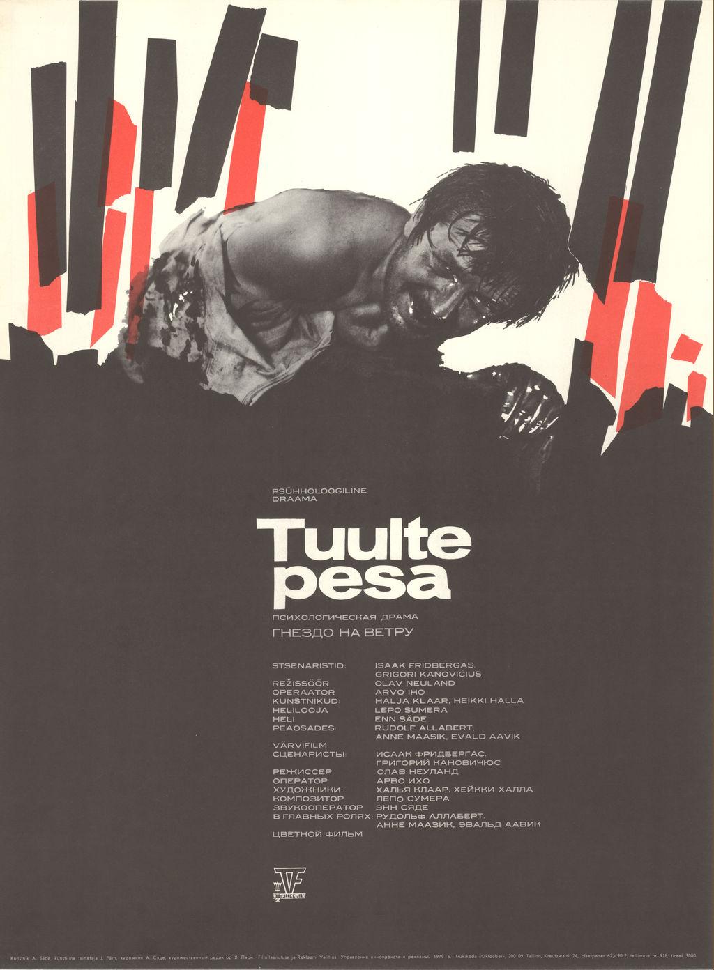 Tuulte pesa (1979) -
 Kunstnik Ants Säde -
 Filmiarhiivi kogu
