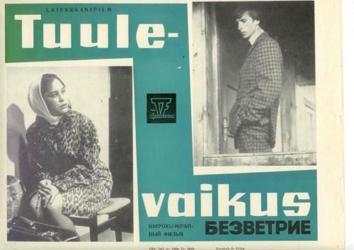 Tuulevaikus (1970) -
 Kunstnik A.Viilup -
 Eesti Filmi Sihtasutuse kogu

