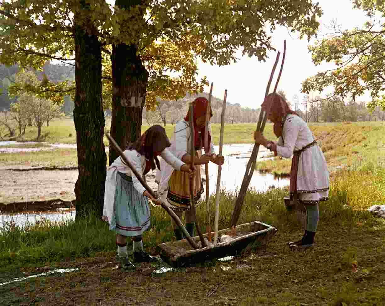 Marimaal Arõki külas (1969-1970) - Foto Enn Putnik