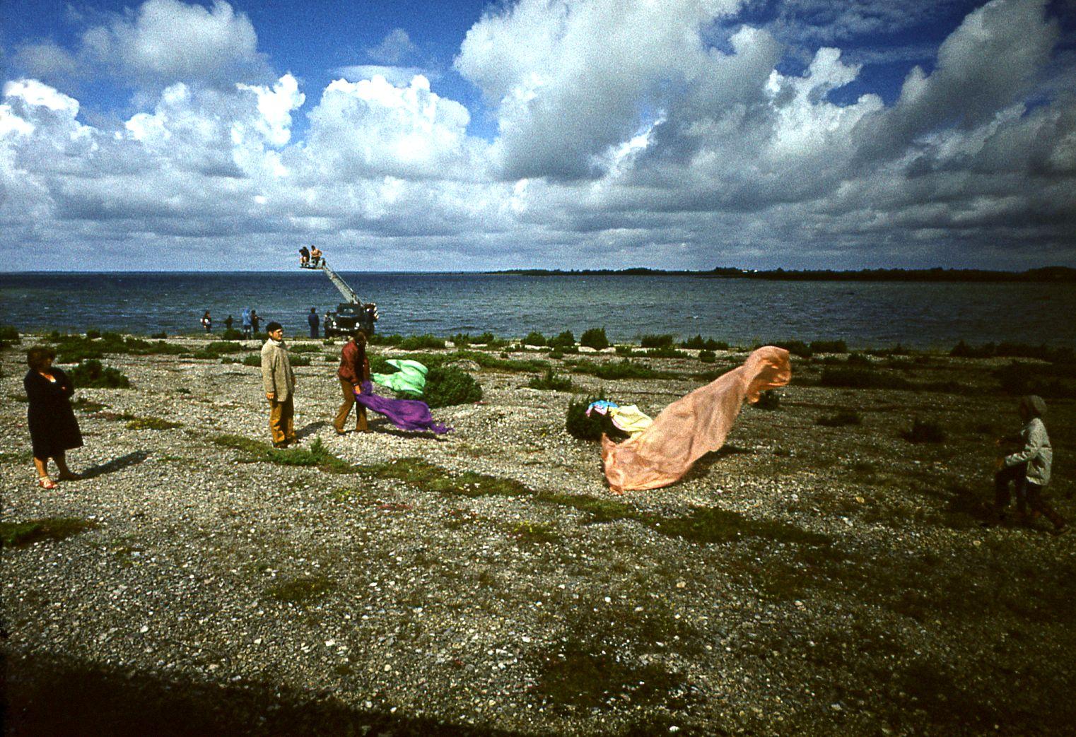 Võtted Hiiumaa rannas.