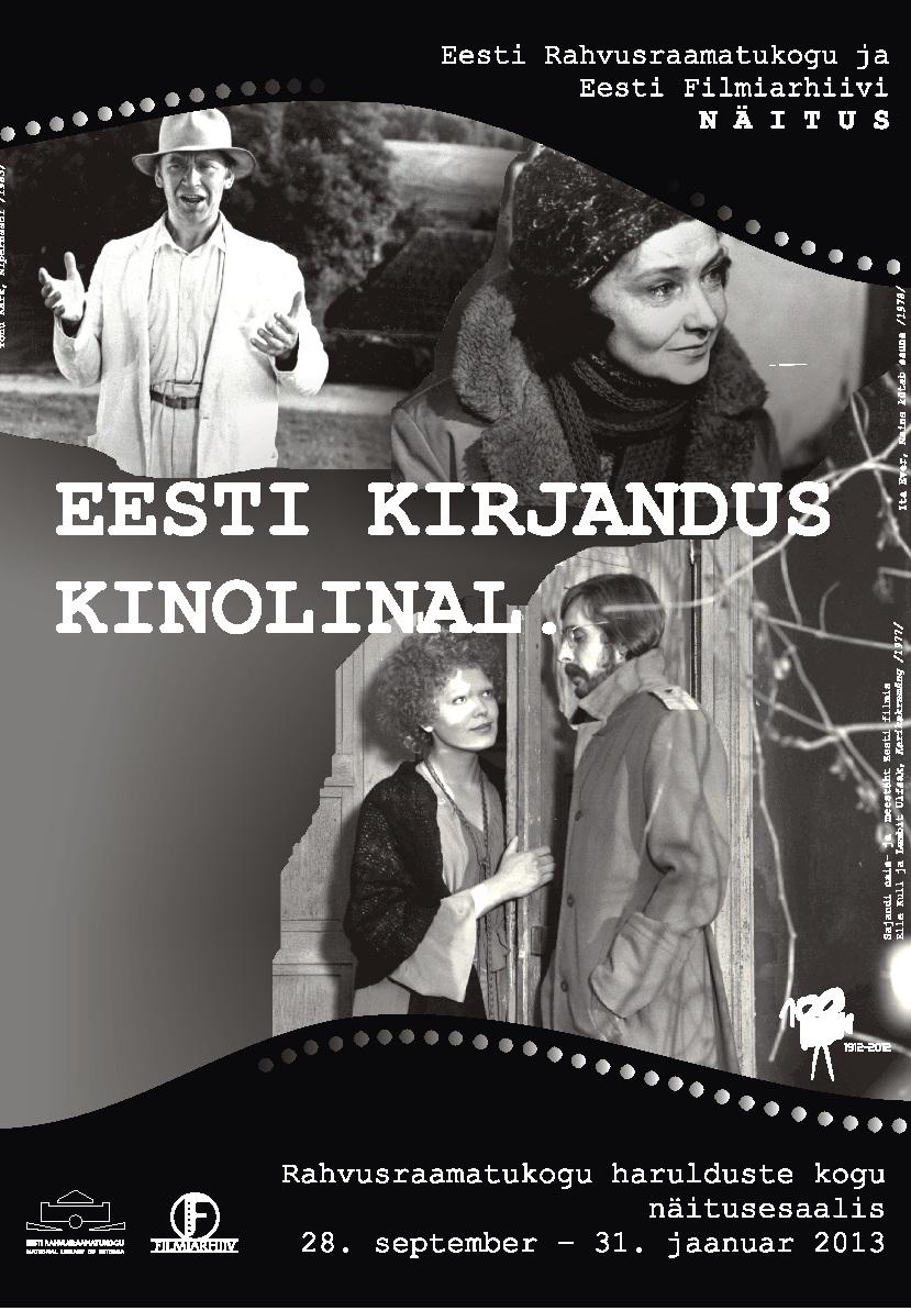 Eesti kirjandus kinolinal - Rahvusraamatukogu