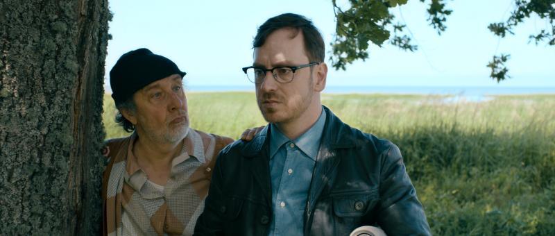 Roman Baskin  ja Rain Tolk mängufilmis Minu näoga onu (2017) - Kuukulgur Film, Kinosaurus Film