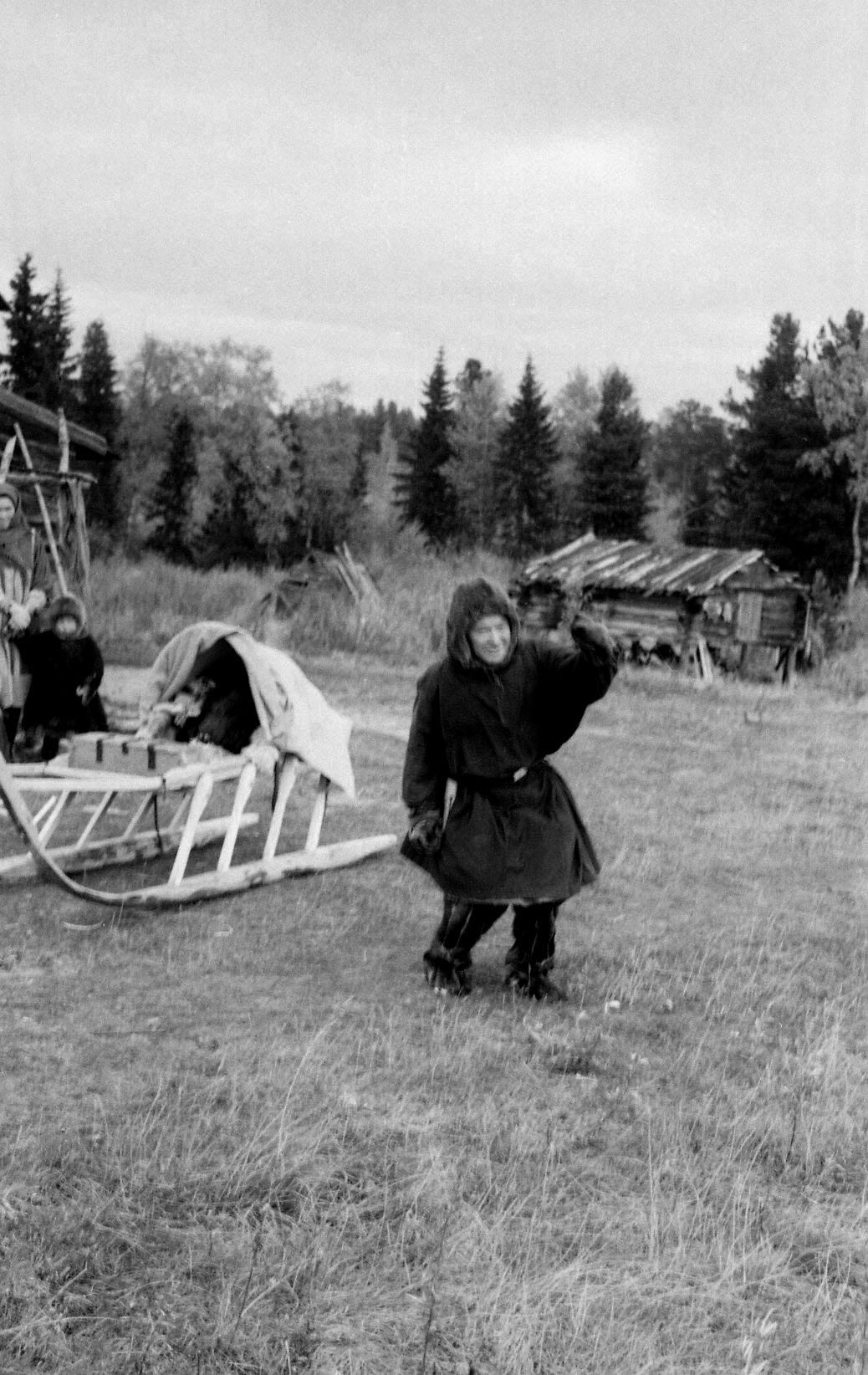 Filmivõtetel Siberis - Foto Tõnu Seilenthal