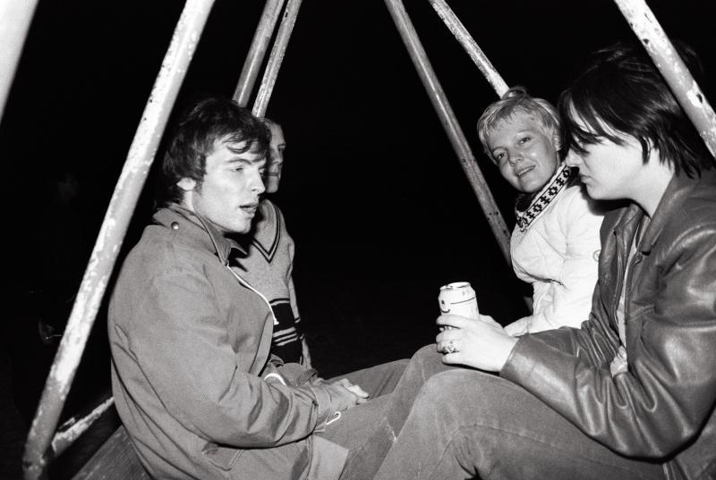 Filmivõtted. Marko Raat, Jan Uuspõld, Kristel Sarnet ja Signe Lomp - Foto Viktor Koškin