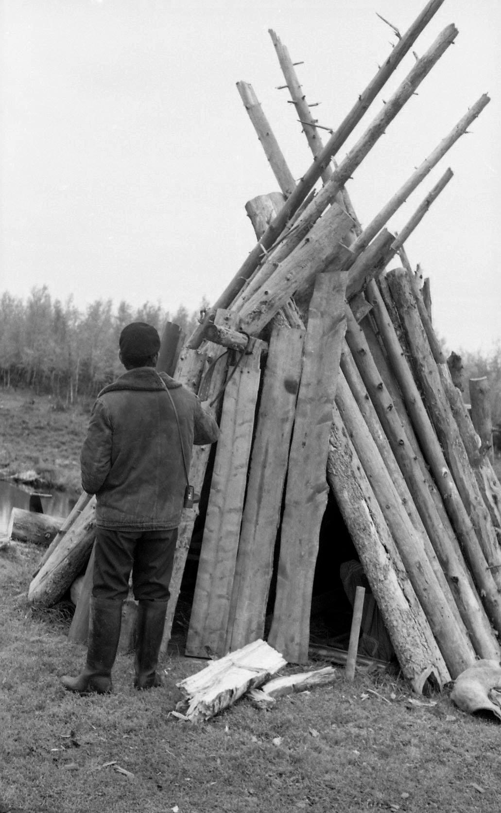 Filmivõtetel Siberis - Foto Tõnu Seilenthal