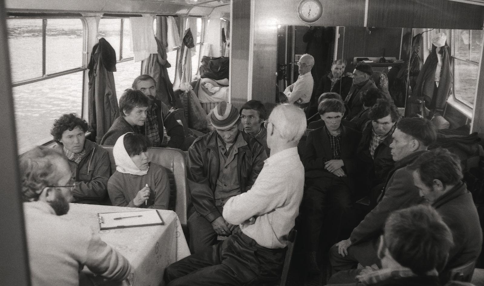 Filmigrupiga laeval (1988) - Foto Enn Säde