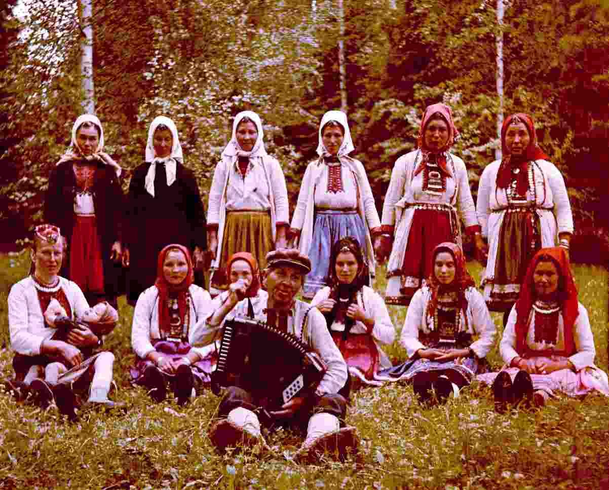 Marimaal Arõki külas (1969-1970) - Foto Enn Putnik