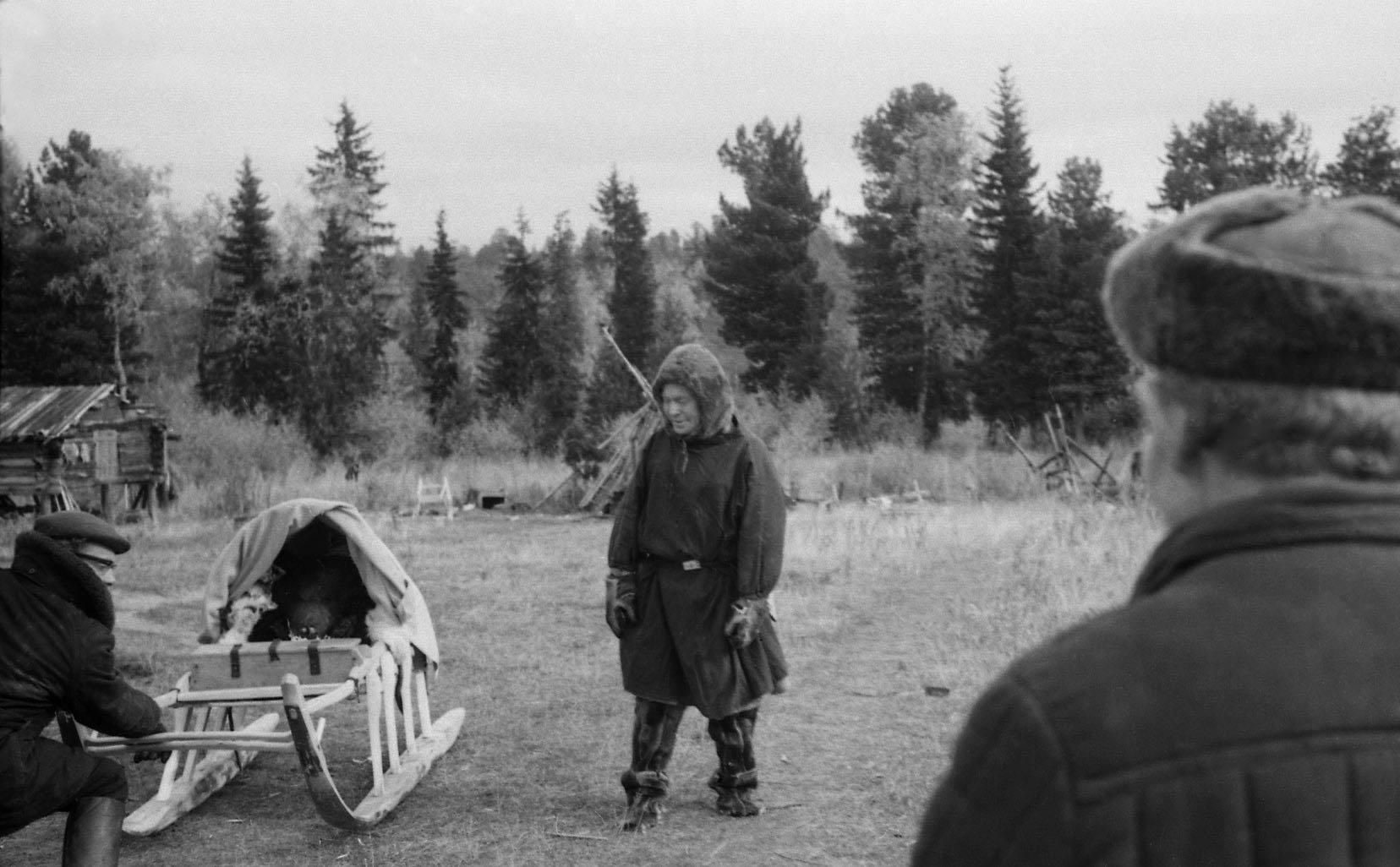 Filmivõtetel Siberis - Foto Tõnu Seilenthal