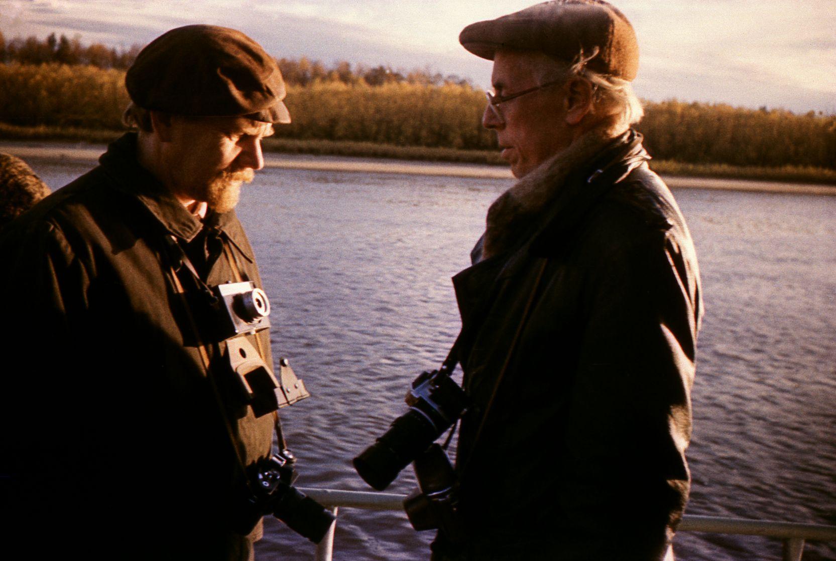 Filmigrupiga laeval - Foto Ago Ruus