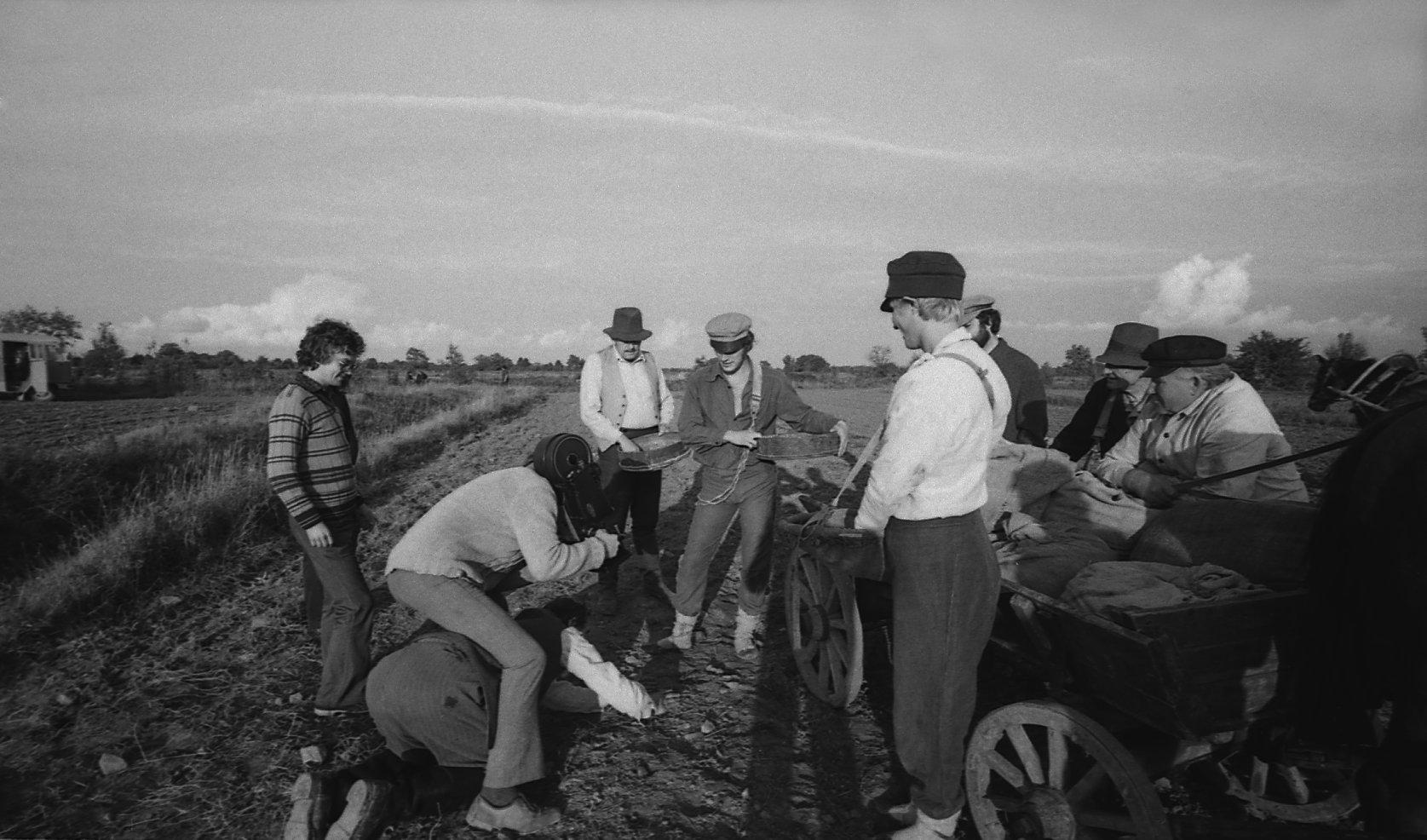 Meestega külvamas. Filmivõtted.