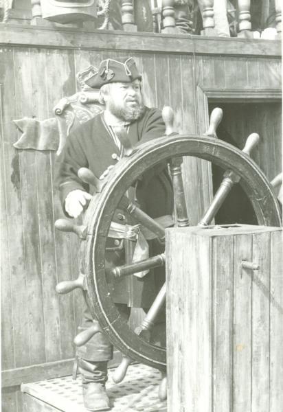 Filmivõtted Jaltas. Pootsmani osatäitja Vladimir Tsvetkov - Foto Kadi Talpsepp