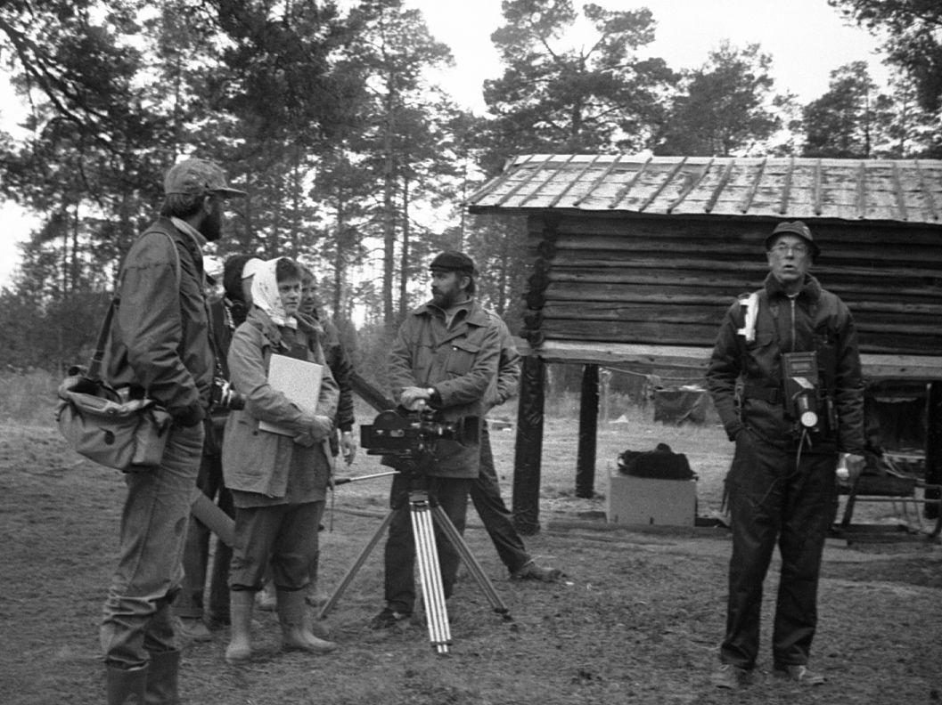 Võttepaigale saabumine ja ettevalmistused filmivõteteks - Foto Maie Jõgi