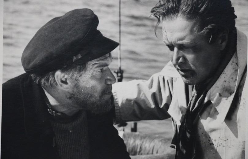 Kaarel Karm ja Olev Eskola mängufilmis „Jahid merel“ (1955) - Perekond Järveti kogu