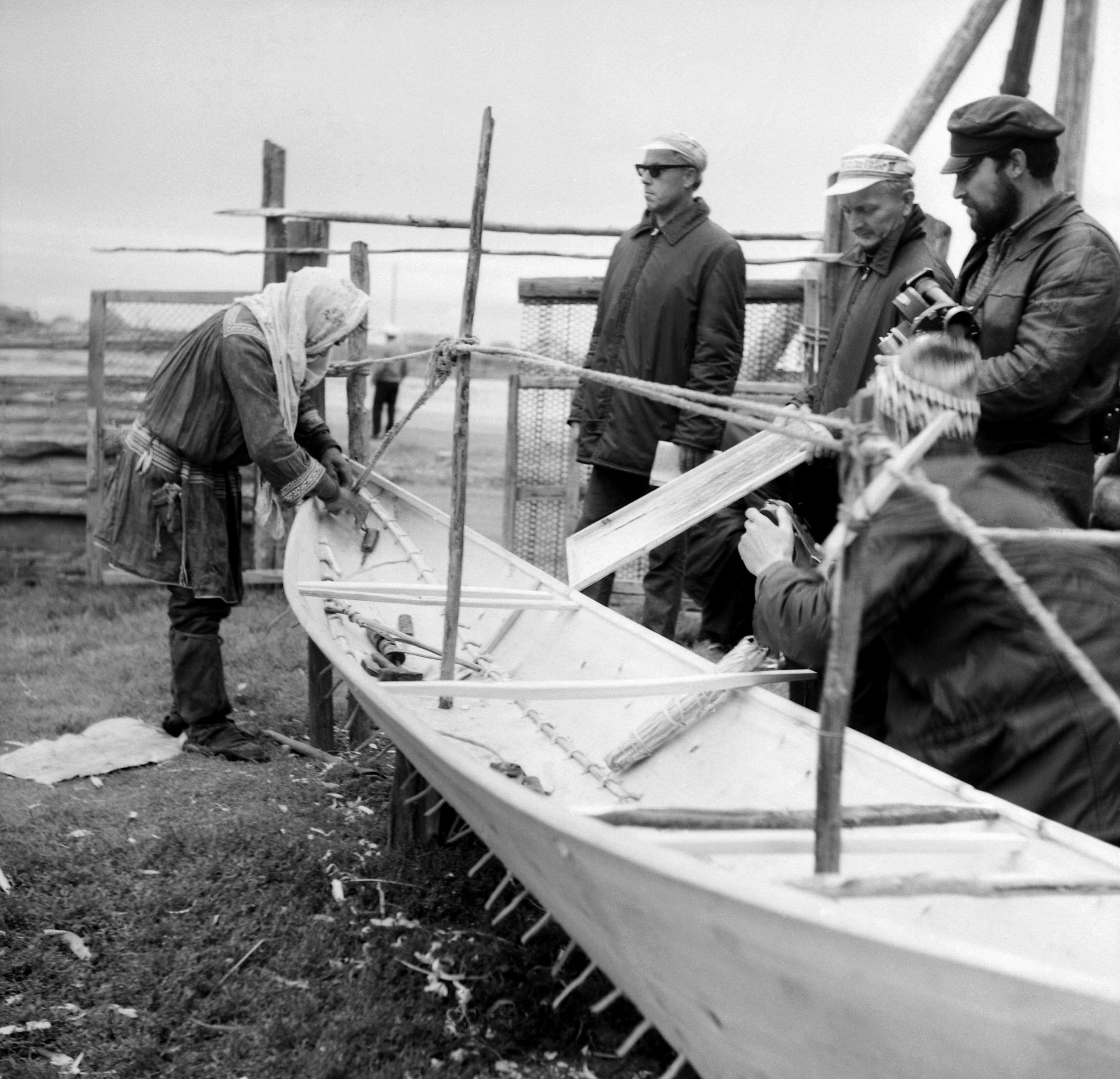 Hantide paadiehituse filmivõtted - Foto Tõnu Seilenthal