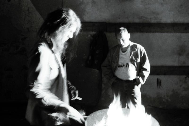 Filmivõtted. Kaido Veermäe ja Väino Laes - Foto Viktor Koškin
