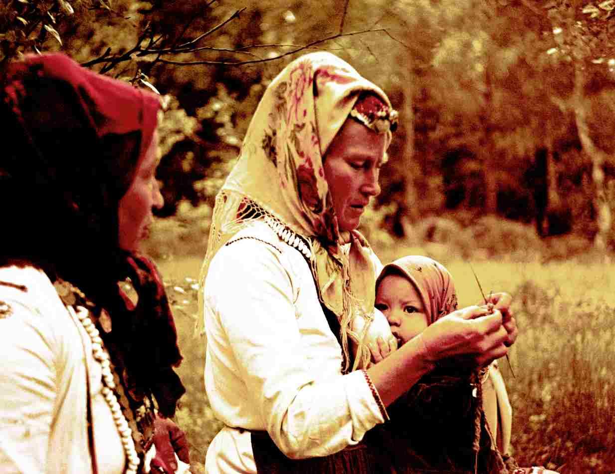 Marimaal Arõki külas (1969-1970) - Foto Enn Putnik
