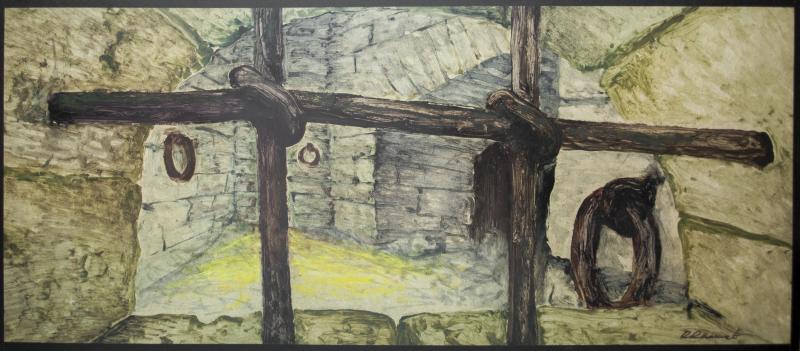 Kavand filmile Viimne reliikvia (1969) - Kunstnik Rein Raamat - Rein Raamatu kogu