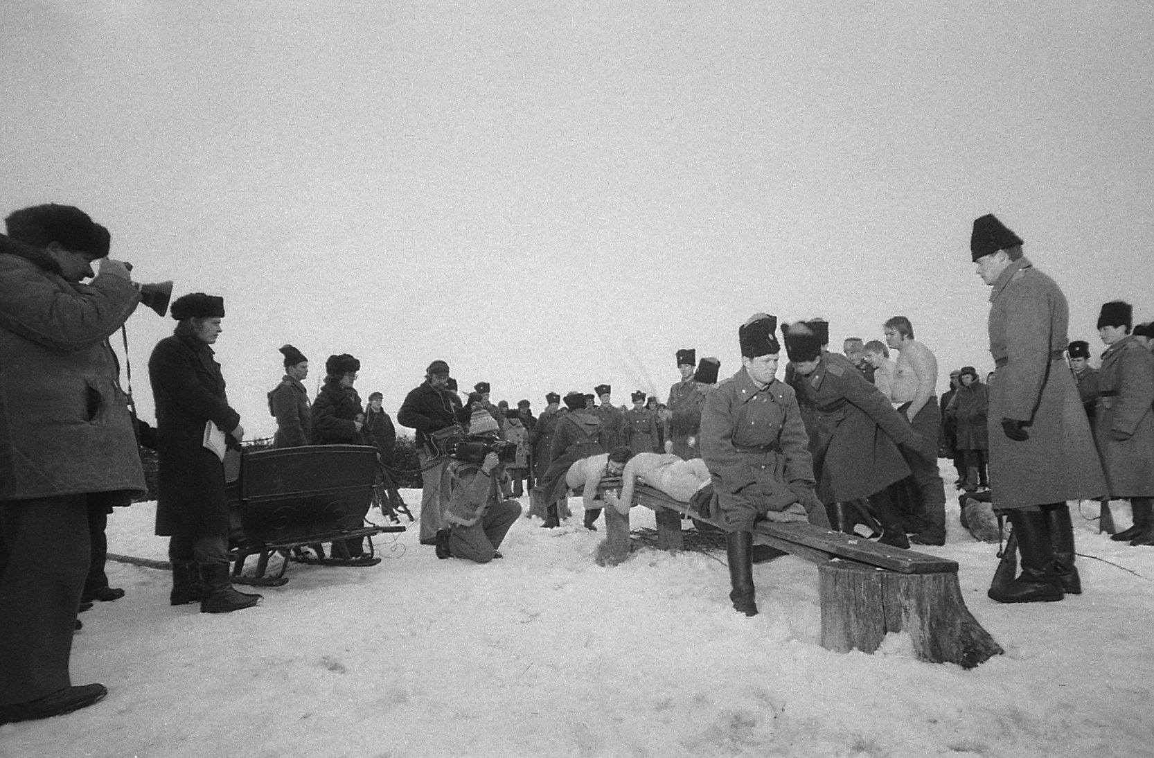 Ihunuhtlus. Filmivõtted.
