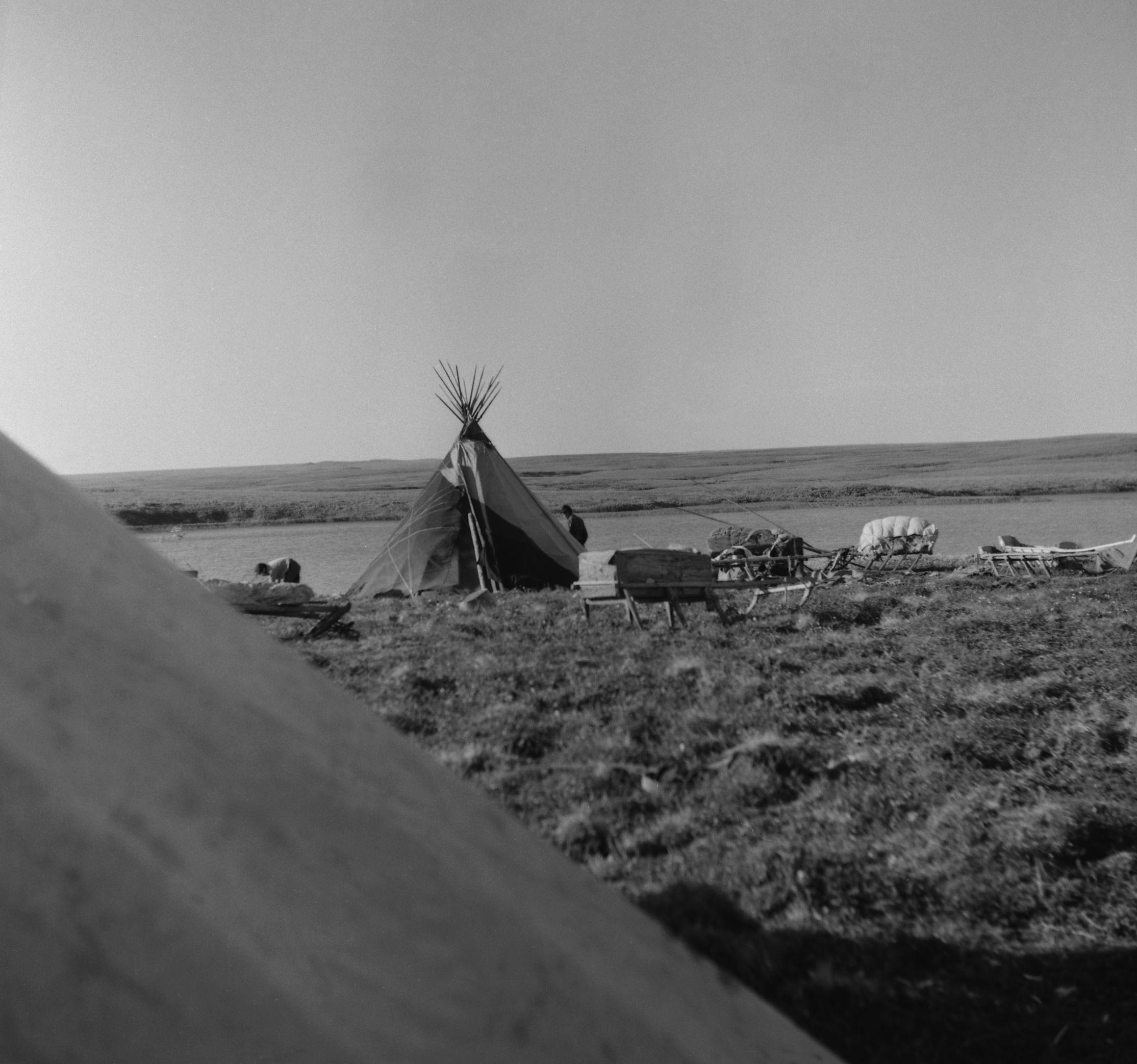 Filmivõtetel tundras - Foto Tõnu Seilenthal