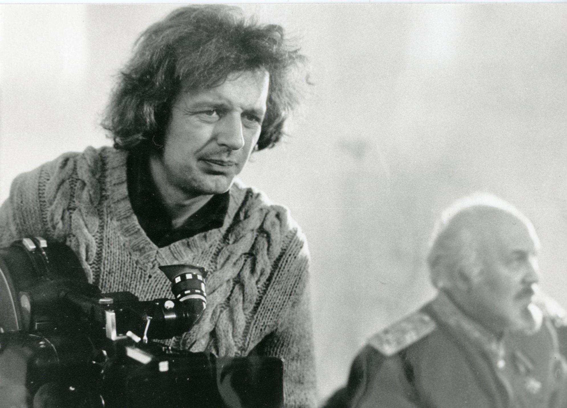 Mark Soosaar mängufilmi Jõulud Vigalas (1980) filmivõtetel