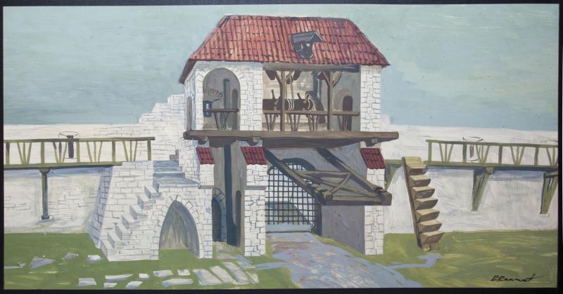 Kavand filmile Viimne reliikvia (1969) - Kunstnik Rein Raamat - Rein Raamatu kogu