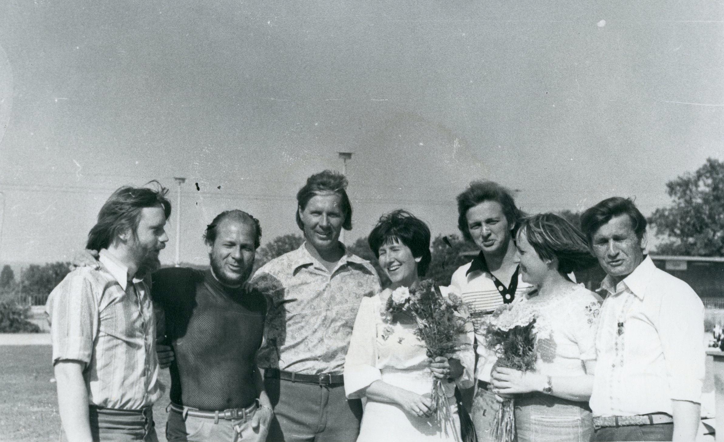 Peeter Toominga ja Julia Guteva-Sillart Saksamaal 1977. aastal