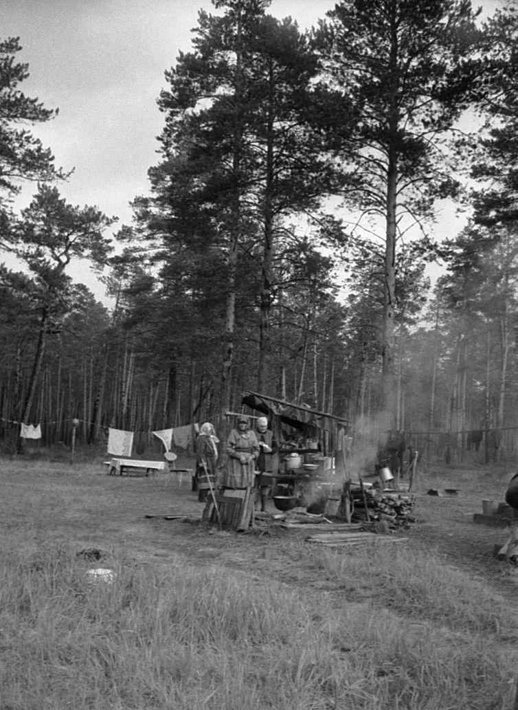 Filmigrupi söögipaus - Foto Maie Jõgi