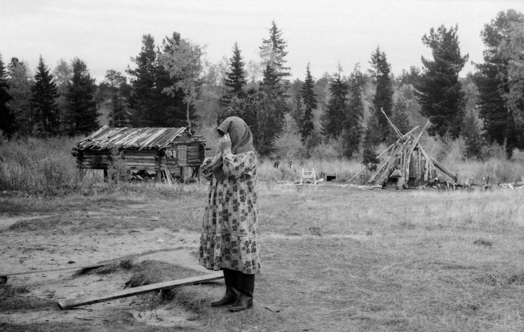 Filmivõtetel Siberis - Foto Tõnu Seilenthal