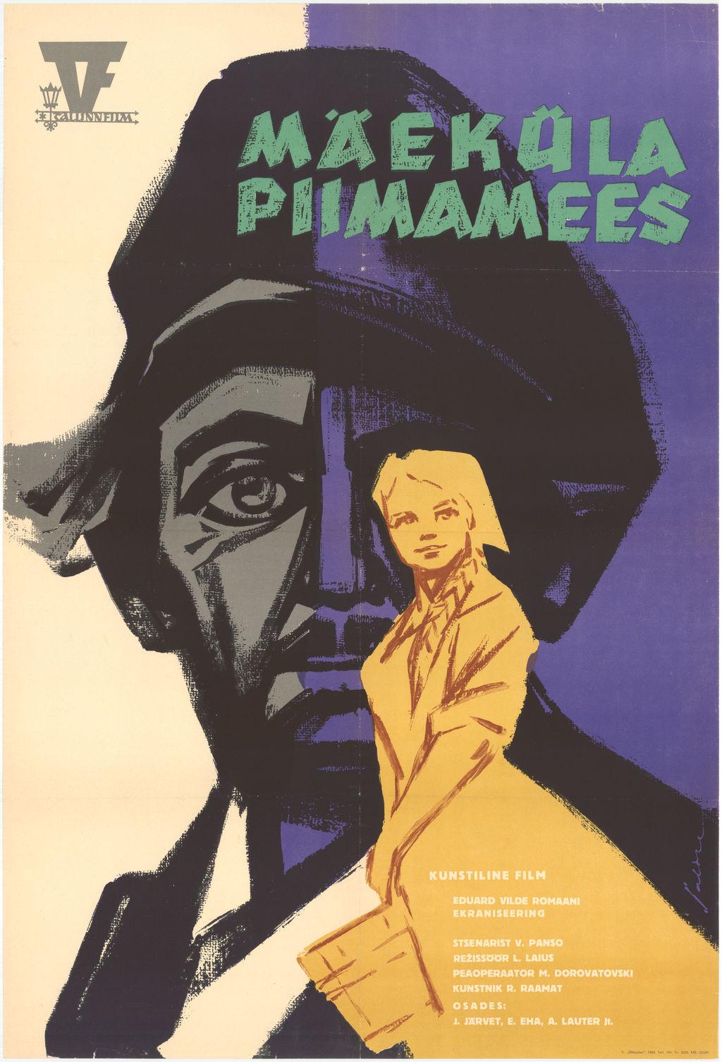 Mäeküla piimamees (1965) - 
 Kunstnik Alfred Saldre -
 Filmiarhiivi kogu