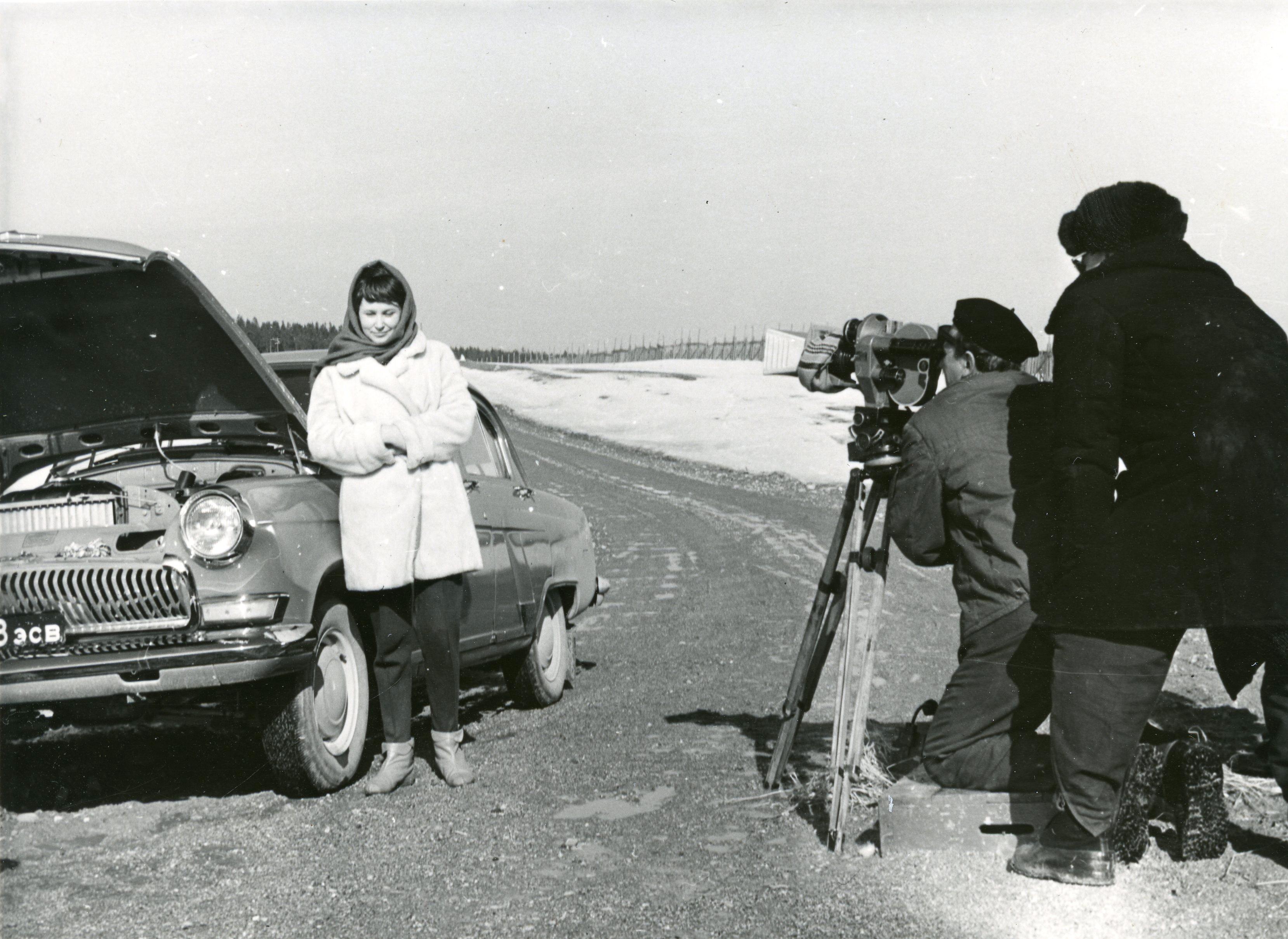 Filmivõtted. Ilona osatäitja Agnessa Peterson